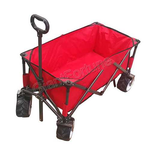 Folding Garden Wagon Stroller Outdoor Camp Cart