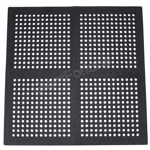 Drainage Hole EVA Foam Garden Yard Interlocking Floor Mats 