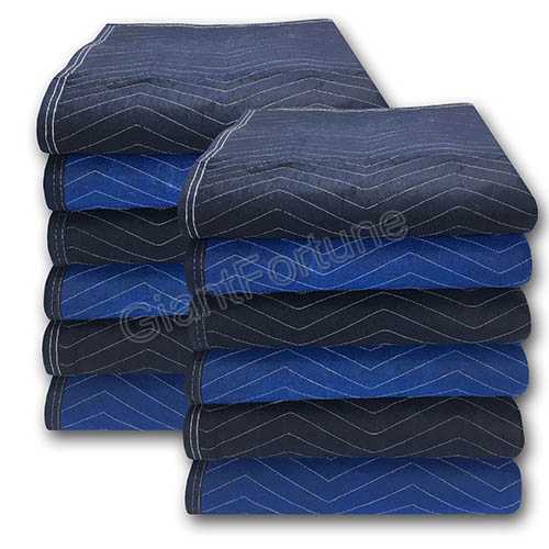 72 x 80 Inch Non-Woven Padded Furniture Cotton Moving Blanket