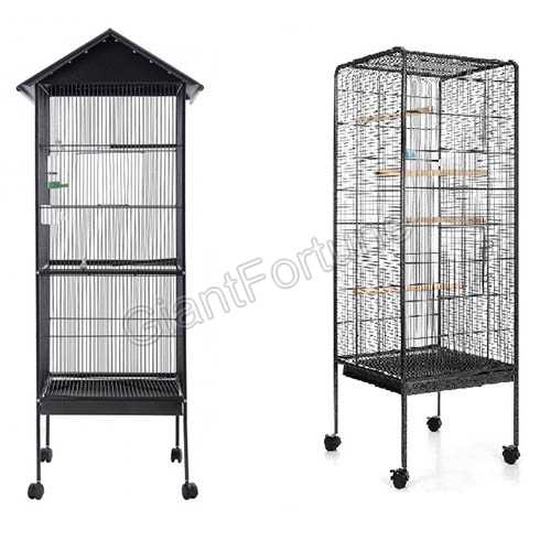 Metal Parrot Cage Bird Cage without top roof
