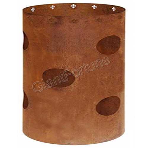 Art Corten Steel Garden Fire Pit 