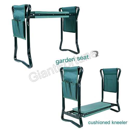 Portable Foldable Garden Kneeler and Seat Stool 
