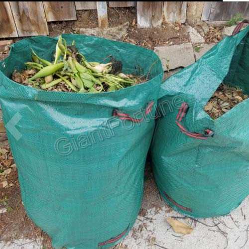 72 Gallon Collapsible PE Garden Leaf Waste Bag 