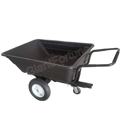 Heavy Duty Plastic ATV Dump Trailer Cart