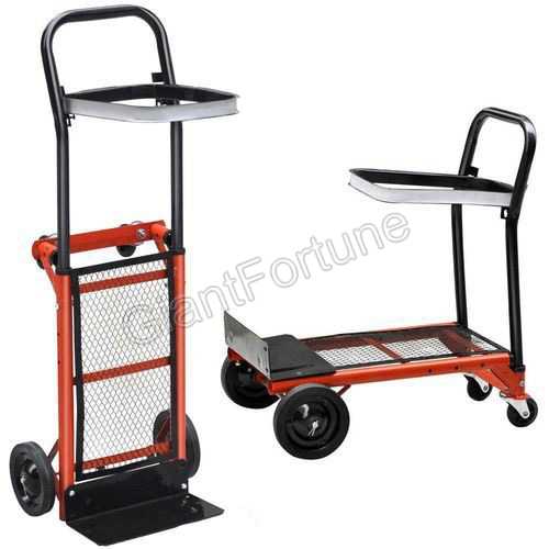 Convertible Folding Steel Powder Coated Hand Truck Dolly 