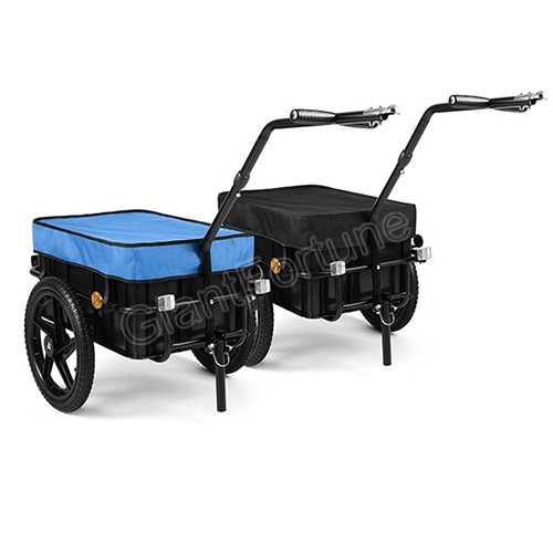 Bicycle Trailer with Plastic Tray
