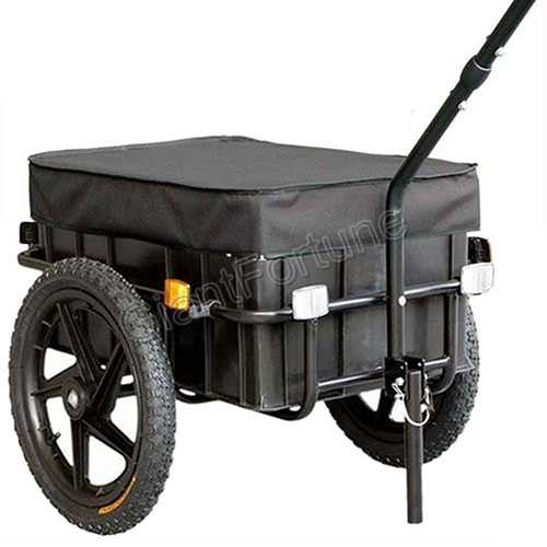 Bicycle Trailer with Plastic Tray