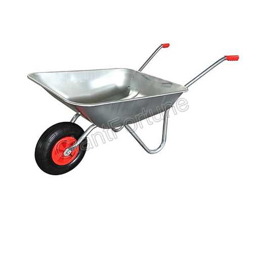 Steel Metal Handle Concrete Agriculture Galvanised wheelbarrow 