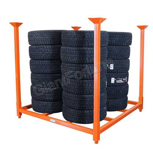 Metal Steel Storage Car Tire Tyre Pallet Racks