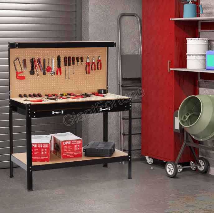 Storage Garage Drawer Steel Work Workbench Tool Cabinet