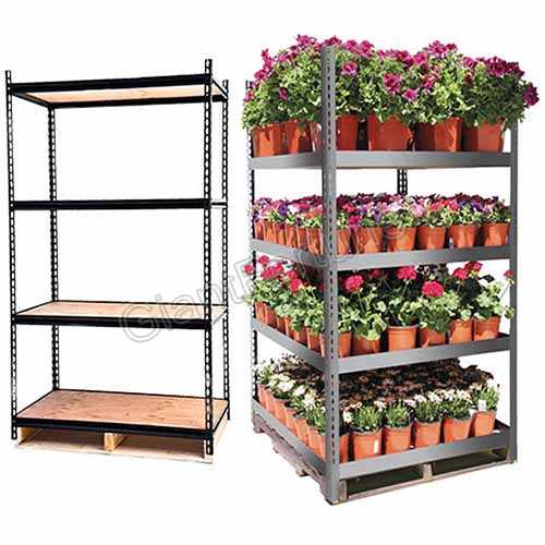 Flower Plant Transport Storage Steel Pallet Shelving Rack