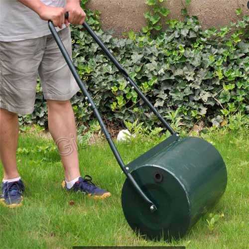 Water Sand Filled Manual  Garden Grass Lawn Yard Rollers