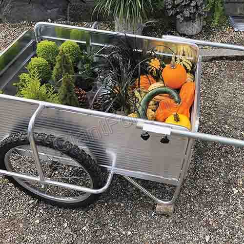  Aluminum Folding Garden Cart Trailer